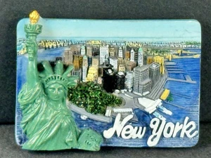 New York City Magnet Statue Of Liberty Detail - Picture 1 of 6