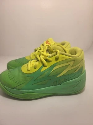 Size 12- PUMA Nickelodeon x MB.02 Slime Basketball Shoes M.e.l.o. - Image 1 of 4