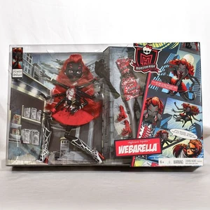 Monster High Webarella Comic Con Exclusive Figure Set NIB - Picture 1 of 13