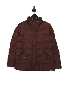 Lauren Ralph Lauren Puffer Jacket Size Medium In Brown Women's Down Insulated - Picture 1 of 8