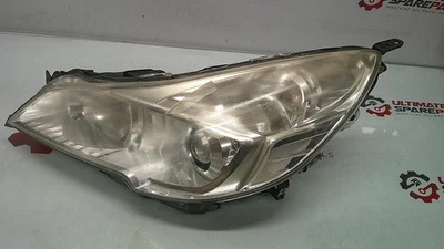SUBARU OUTBACK LEFT HEADLAMP 5TH GEN, HALOGEN TYPE, NON BLACK INSERT TYPE, 04/12 - image 1 of 2