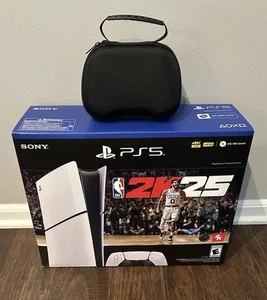 Sony PlayStation 5 NBA 2K25 Bundle Slim Console Digital Edition PS5 SEALED NEW  - Picture 1 of 6