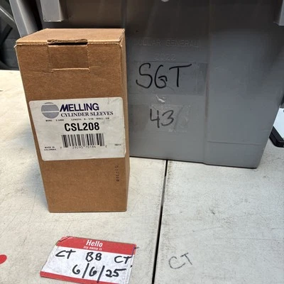 Melling CSL208 Cylinder Sleeve - Image 1 of 2
