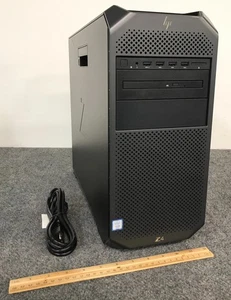 HP Z4 G4 Desktop W-2123 16GB RAM 512GB NVMe, As Is w/Power Cord - Picture 1 of 9