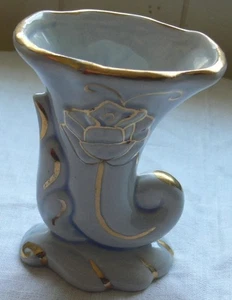 Biscotto americano blu con bordo oro rosa Cornucopia - Foto 1 di 7
