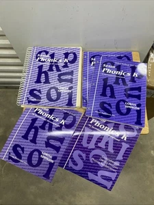 Saxon Phonics K , Teachers Manual & Workbooks 1 & 2, Plus Extras - Picture 1 of 16