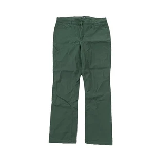 Lee Women's Relaxed Straight Leg Jeans Size 14 Medium Mid Rise Green 14M - Picture 1 of 6