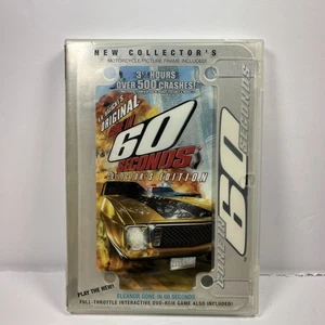 H.B. Halicki's Original Gone In 60 Seconds Collectors Edition DVD With Inserts - Picture 1 of 6