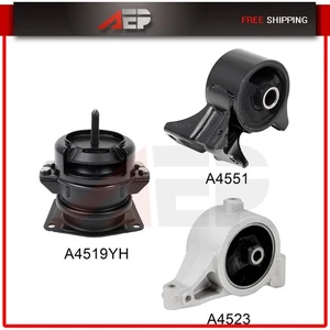 Engine Motor Mounts Set Kit For 2003/2004 Honda Pilot 3.5L A4519HY A4551 A4523 - Picture 1 of 6