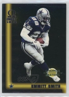 1999 Pacific Omega Gridiron Masters Emmitt Smith #11 HOF - Image 1 of 2