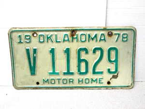 Oldtimer 1978 Wohnmobil Oklahoma 78 Kennzeichen V 11629 - Bild 1 von 2