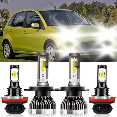 Faros antiniebla LED blancos súper brillantes 6000K para Ford Figo 2016-2020 Foto 1 de 4