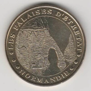 A 2005 TOKEN MEDAILLE MONNAIE DE PARIS -- 76 790 N°1 LES FALAISES D'ETRETAT - Bild 1 von 2