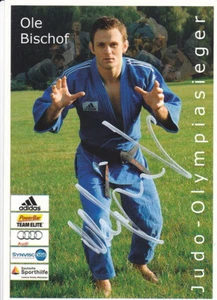 Ole Obispo - Alemania, Oro Olimpiada 2008 Judo, Autógrafo Original! - Imagen 1 de 1