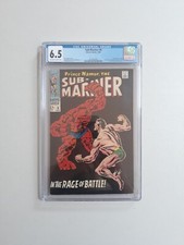 Sub-Mariner 8 CGC 6.5 Marvel Comics 1968 Classic Thing Cover 