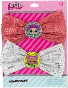 LOL Surprise Party Supplies Party Favors Collection 2 Pack Sequin Bow Headband - Picture 1 of 5