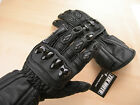 Palm Sliders - Leather Gauntlet - Tek Moto Motorcycle Gloves