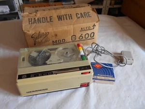 vintage Reel to Reel tape recorder Boxed Geloso Model G600 - Picture 1 of 15