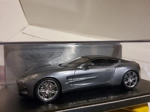 1/43 SPARK ASTON MARTIN ONE-77 GRIS METALIZADO S2160 - Imagen 1 de 2