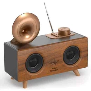 Retro Bluetooth Speaker Vintage Radio Vintage Decor with AM FM Radio - Picture 1 of 1