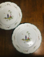RAYNAUD Limoges SI KIANG Plate 11.8in [30cm] One type of pattern No.3, set of 2