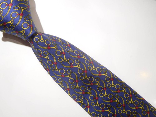 HERMÈS Cravatta uomo HERMES Francia vera seta cravatta abito classico lusso multicolore W536