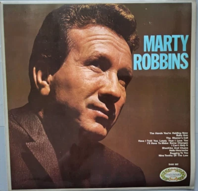 Marty Robbins – Marty Robbins 1970 LP Album vinyl record Near Mint copy - Image 1 of 4