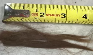 "Fibra de alpaca Suri cruda cervatillo medio 34,5 OZ aproximadamente 3,5-4"" grapa SEGUNDOS GRATIS" - Imagen 1 de 3