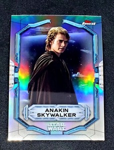 2022 Topps Finest Star Wars Extended Base Refractor #102 Anakin Skywalker