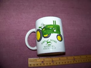 John Deere Vintage Mug Moline, ILL "Model "A" Tractor - Picture 1 of 4