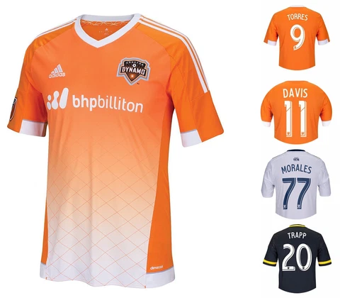 MLS adidas Men's 2016 Replica Climacool Player Soccer Jersey Cover