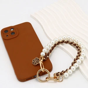 Bracelet lanière de téléphone nacre chaîne de téléphone portable sangle de téléphone portable chaîne de téléphone portable - Photo 1 sur 26
