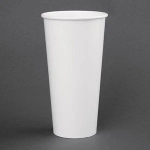 Fiesta Recyclable Cold Paper Cup 22oz 90mm (Pack of 1000) - Picture 1 of 5