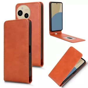 Vertical UP Down Leather card slots Case For Sharp Aquos sense9 Plus / sense9 - Picture 1 of 28