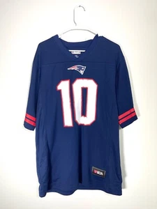 NFL New England Patriots Herren #10 Mac Jones V-Neck Trikot Team Lizenziert, Large - Bild 1 von 10