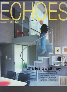 ECHOES MAY 2001 5-01 HAMPTONS SWEDEN CHAREAU MODERN HOMES ATOMIC RANCH HTF  Echo - Picture 1 of 5