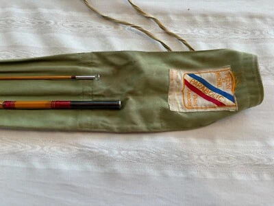 VG Farlow's by Pezon & Michel 9’6″, #6 Parabolic Sawyer Still Water cane fly rod - Image 1 of 4