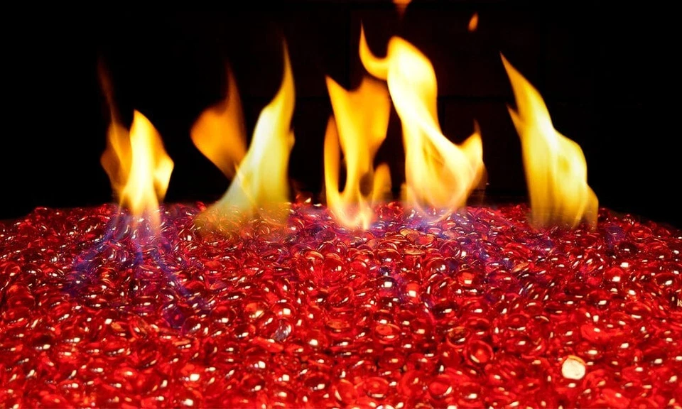 Real Fyre GLG-5-RY Ruby Gems 5 Pounds - Image 1 of 1