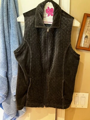 Ciervo Blanco - Chaleco Acolchado con Cremallera para Damas - Usado - Talla Grande (12/14) Foto 1 de 4