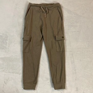 Abercrombie Fitch Kids 11/12 Light Brown Fleece Pull-on Slim Sweatpants - Picture 1 of 8