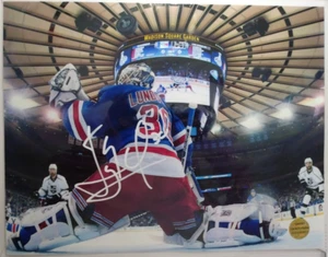 Henrik Lundqvist New York Rangers Signed Autographed 8.5x11 Photo COA - Picture 1 of 4