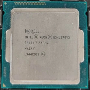 Intel SR151 Xeon E3-1270 v3 3.5GHz LGA1150 Quad-Core CPU Processor - Picture 1 of 1