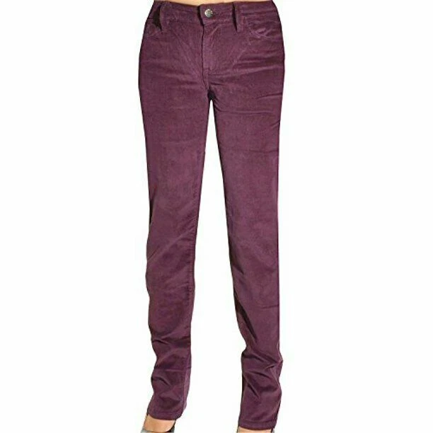 Calça jeans feminina Calvin Klein Ultimate skinny cintura média veludo VINHO 8x30 - Imagem 1 de 1