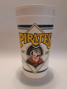 ⭐ VTG 1987 McDonald's Plastic Pittsburgh Pirates 100th Anniversary Cup Promo A11 - Picture 1 of 8
