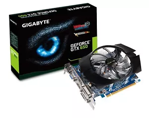 GIGABYTE Graphic Board GeFOrce GTX650 PCI-E 1GB GV-N650OC-1GI used JP F/S - Picture 1 of 2