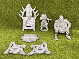 Warhammer 40k: Genestealer Cult Patriarch with Magus (1989, Metal) ROGUE TRADER - Picture 1 of 6