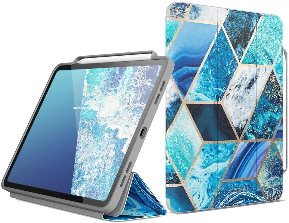 For iPad Pro 12.9" (2021 2020 2018 Version) i-Blason Hands-Free Stand Case Cover - Image 1 of 4