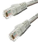 0,5m RJ45 Patch-Kabel Netzwerkkabel LAN DSL grau kurz Patchkabel 0,5 m CAT5 50cm