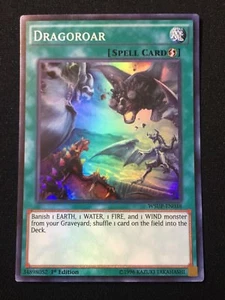 Yu-gi-oh! - Dragoroar - WSUP-EN038 - Super Rare - 1st Edition - Mint/NM X1 - Picture 1 of 2