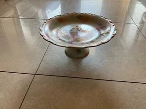 Bavaria Schumann Arzbertg Germany Raised Cake Dish Pedestal ~12” - Picture 1 of 12